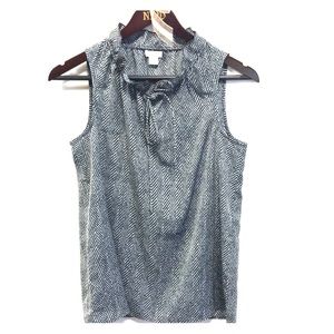 J. Crew sleeveless blouse